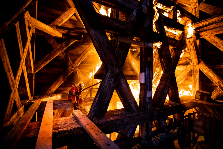 Notre Dame brule © Mickael Lefevre / Pathé